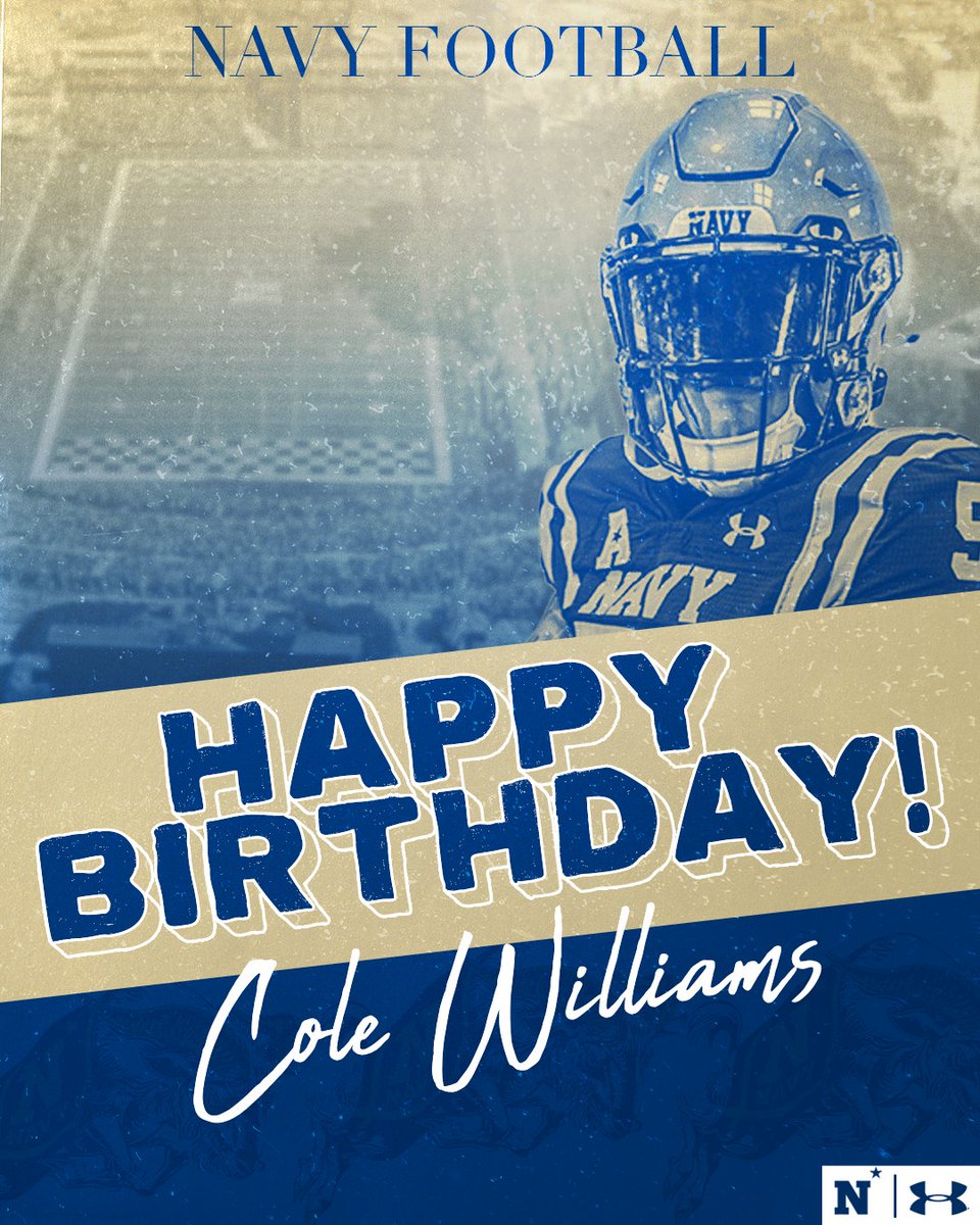 Happy Birthday @_colewilliams! #GoNavy | #RollGoats