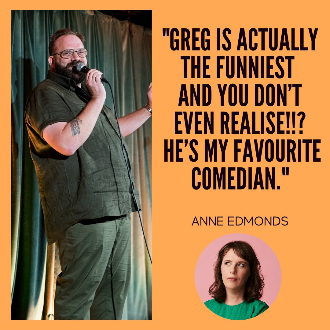 .<a href="/anneedmonds1/">Anne Edmonds</a> ❤️ @gregmlarsen.

Brisbane! Join the "bad boy" of comedy Greg Larsen NEXT WEEK as he takes the <a href="/Bris_Powerhouse/">Brisbane Powerhouse</a> stage for two shows only. Strap in for a wild ride and join in on the laughs. Book your tickets today!

🎟️ comedy.com.au/greg-larsen