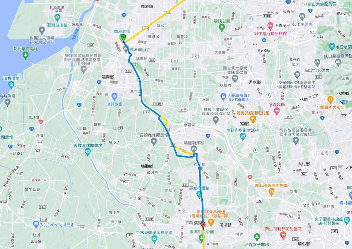rotpnetwork's tweet photo. 【建國環台宣傳行腳進度】
．
※第 3 天※ 2023-08-03
．
今日起點：鹿港中山路旁
今日休息點：萊爾富溪湖甜心店
今日行進時間－ 4 小時 18 分
累計行進時間－ 16 小時 36 分
今日行進距離－ 15.01 公里
累計行進距離－ 58.13 公里
．
 【詳細資訊】
https://t.co/ugdDeFJRxT https://t.co/vaF9cZbX5b