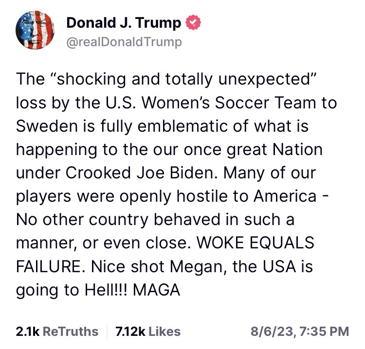 bennyjohnson's tweet image. “Nice shot Megan” 🤣