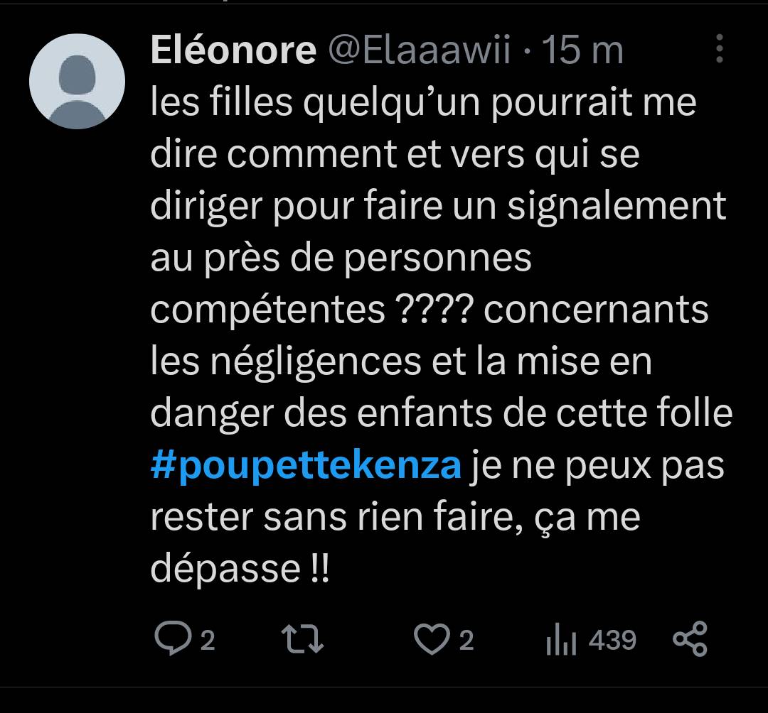 OKLM007U's tweet photo. Tout le monde a peur pour les enfants de poupette, car elle est en train de perdre pied au vu de son comportement très inquiétant et un mari absent, on voit qu'elle commence à sombrer dans la folie.
#poupettekenza https://t.co/AmKVmQRf6G