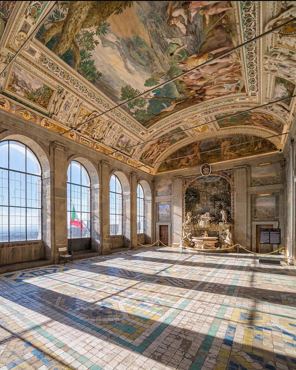 The beauty of a true soul connection with sunlight streaming through open windows.

Palazzo Farnese, Caprarola, Viterbo