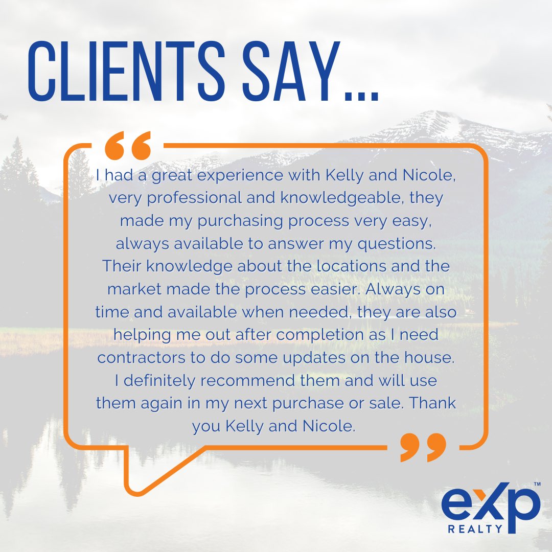 happyhomesbc's tweet photo. Let’s celebrate the long weekend with some kind words from a recent client! We love each and every client we work with and are so grateful whenever they take a minute to send us some feedback! 💙🧡 https://t.co/XuwCEWGzYi
