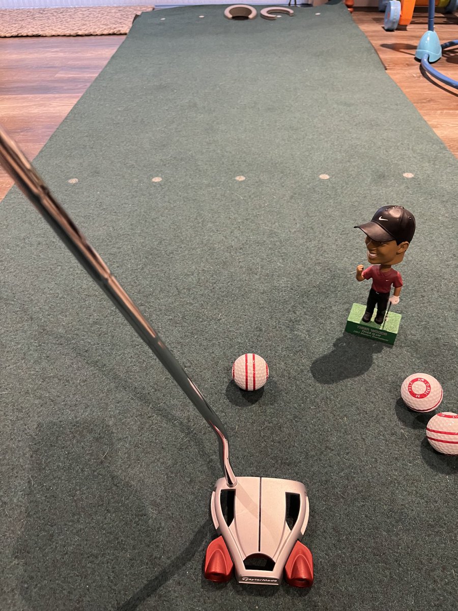 SPO week. Putting practice with the GOAT. #sixpackopen ⁦⁦<a href="/sixpackopen/">Six Pack Open</a>⁩