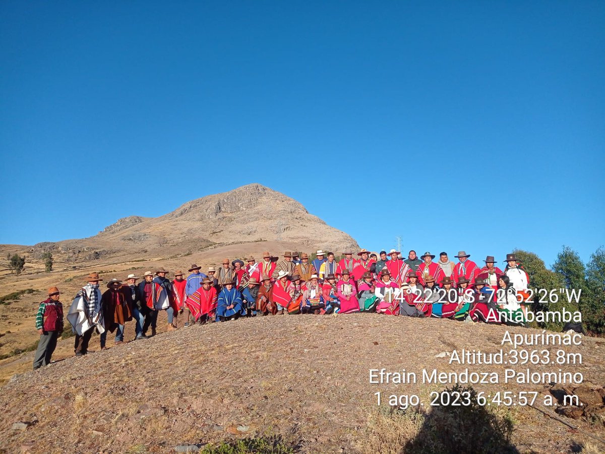 INIAPeru's tweet image. [#Apurimac]
La EEA Chumbibamba a través del #PROGAM, sostuvo una reunión de trabajo con el equipo de la Municipalidad Provincial Antabamba, A fin de potenciar los trabajos en materia de investigación, transferencia de tecnología, asistencia técnica y manejo de ganado. #INIA