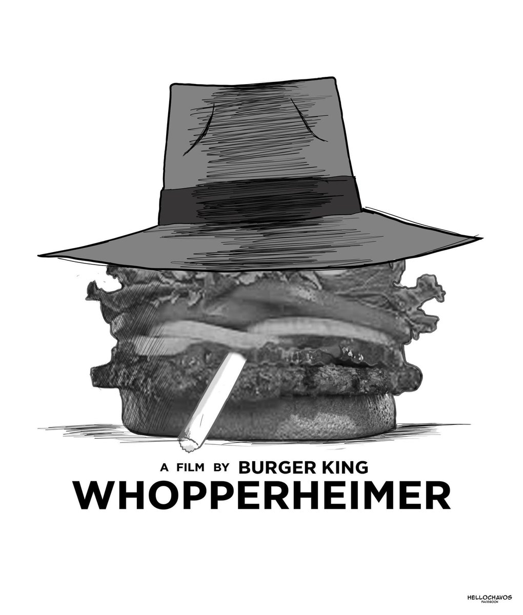 Hellochavos's tweet photo. Whopper… #openheimer #artist #dibujodigital #dibujo #dibujos #arte #meme https://t.co/jtbJ2sFeNF