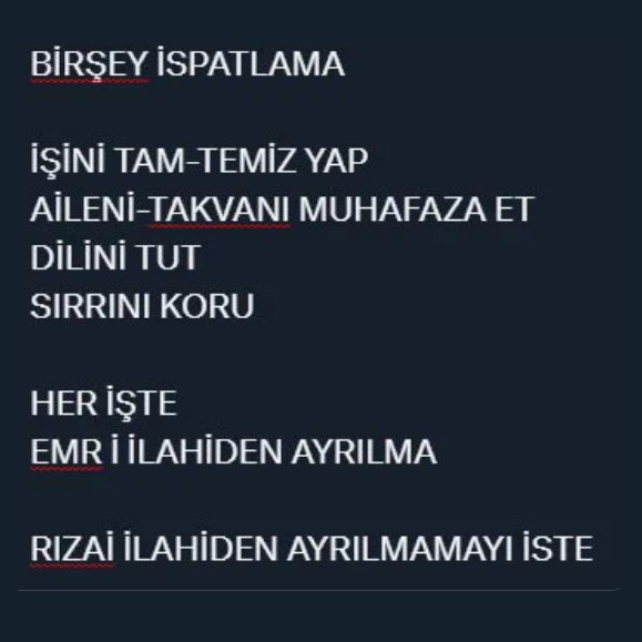 Muhammed__7007's tweet photo. *
SERTE SERT OLMA

CAHİLLE CAHİL OLMA!

ATEŞİ KÖRÜKLEME 
*
ÖFKELİYKEN ASLA KARAR VERME
HAREKET ETME
*
KİŞİYE DEĞİL GÜNAHA KIZ sakın kınama 
*
CİMRİNİN YEMEĞİNDEN SAKIN
*
BUĞDU FİLLAH HARİCİNDE
SERT KABA'LARA CEVAP VERME 
*
SELAMET
#DiliniTUT
*
#TEFEKKÜR #İLLAHU #AKRA #MTO #İFAM https://t.co/ZUcqTuBh7L