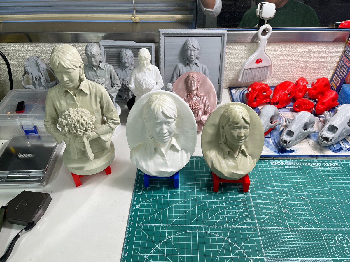 scantech_japan's tweet photo. ✨3Dスキャナーの使用例をご紹介✨
【IREAL 2E】で人物を3Dスキャン→【Adventurer4】で3Dプリントした立体アート作品💕
■大阪の商業写真スタジオ
「PHOTO STUDIO Y's 」様 制作
https://t.co/yBPqzyyd5Q
■IREAL 2E
https://t.co/IwfiEaGwjt
#IREAL2E https://t.co/wzbSBSczeG