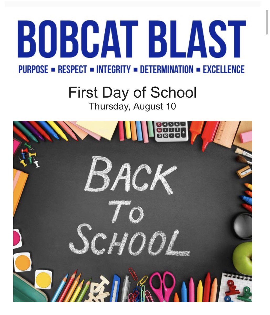 Check out our Back To School Bobcat Blast! If you didn’t receive this via email please sign up on our website 
palmlakees.ocps.net
for our important info &amp; now quarterly newsletter 📰 
mailchi.mp/6501dc1d96a6/p…