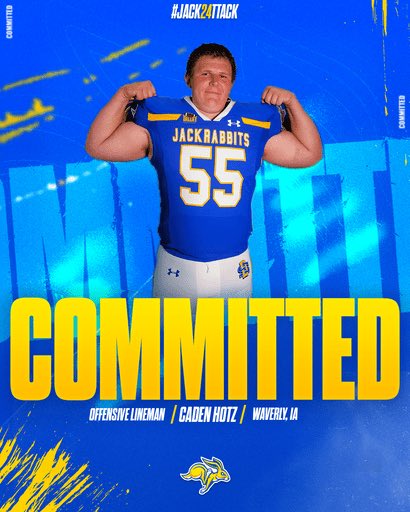 chotz55's tweet photo. Committed! @CoachRyanOlson @PeteMenage @SDSURogers3 @GoJacksFB @WSRFootball https://t.co/TbJeaZPpJG
