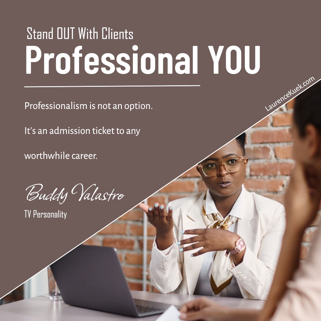 LaurenceKuek's tweet photo. Professionalism is a non-negotiable key to unlocking opportunities, making a mark in your chosen path.
๐น Open doors of opportunity
๐น Elevate your potential
๐น Stand out in your field
How has professionalism been instrumental in shaping your career journey?
#ProfessionalYOU https://t.co/XgjCD2d7or