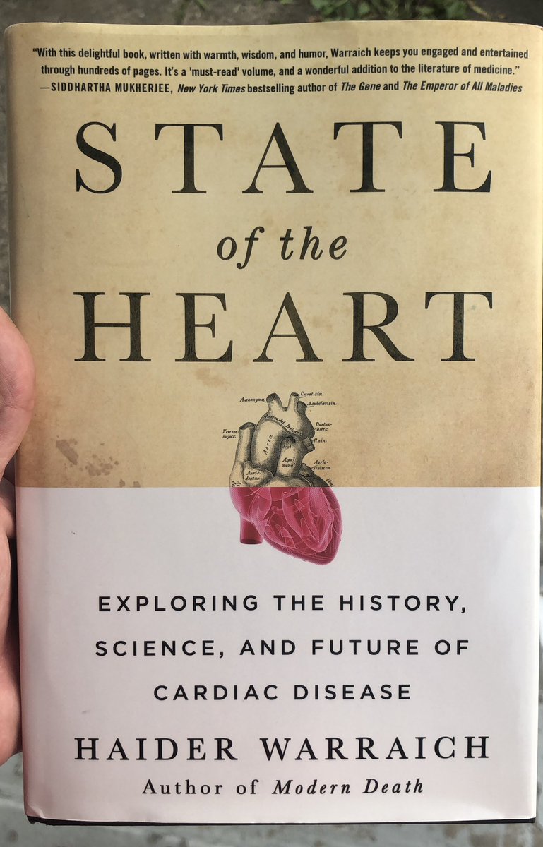 Excited to start reading it!! Gift from @CardioNerds, many many thanks to @ThomasMDas @AmitGoyalMD @Dr_DanMD. @haiderwarraich
