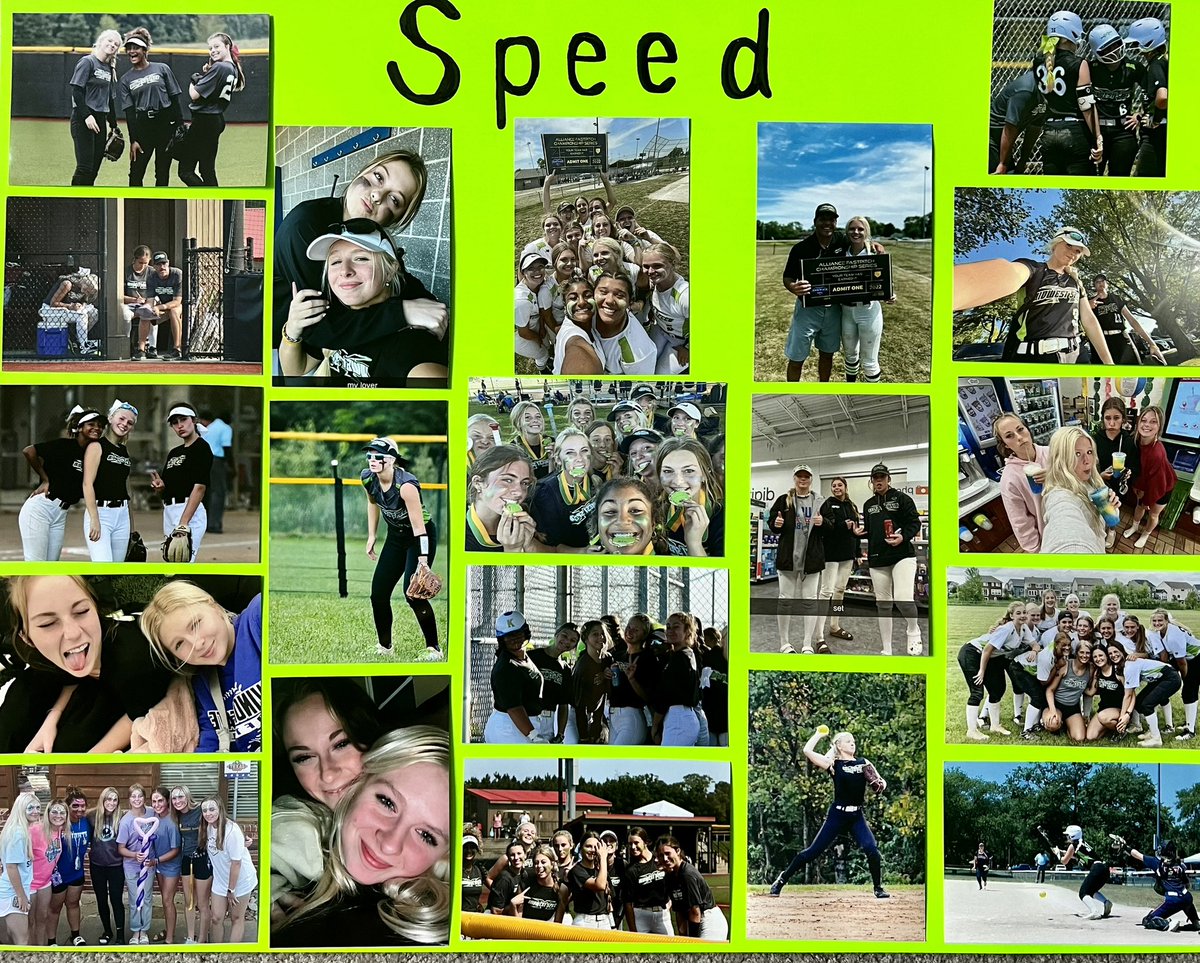Tiegan36's tweet photo. 1 wk ago my travel ball came to an end. No stats needed anymore except that we ended as AFCS NATTY CHAMPS in T2! We sang, danced, cheered, laughed, cried, battled and never gave up at the biggest tourney possible. I am going to miss this team so much. #family #36out 💚🖤 https://t.co/ySkbhElKPV