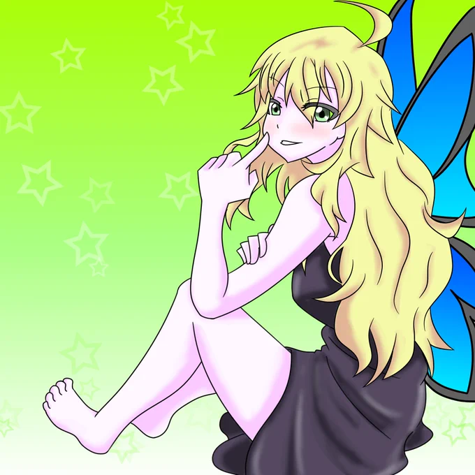 イラスト100枚描く企画 47枚目星井美希ちゃん㌨(ง ˘ω˘ )ว㌨今年の3月に描いたイラストのリメイクです #イラスト企画 #アイドルマスター 