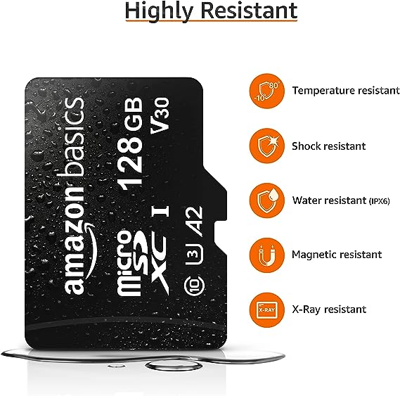 NeonAffiliates's tweet image. Amazon Basics microSDXC Memory Card with Full Size Adapter, A2, U3, Read Speed up to 100 MB/s, 128 GB, Black
buy now 
amzn.to/44YpRxJ
for review video
youtu.be/MKRAcQBJSnQ

#amazoncard #memorycard #chipcard #amazonmemorycard #bestsdcard #sdcard #amazonsdcard