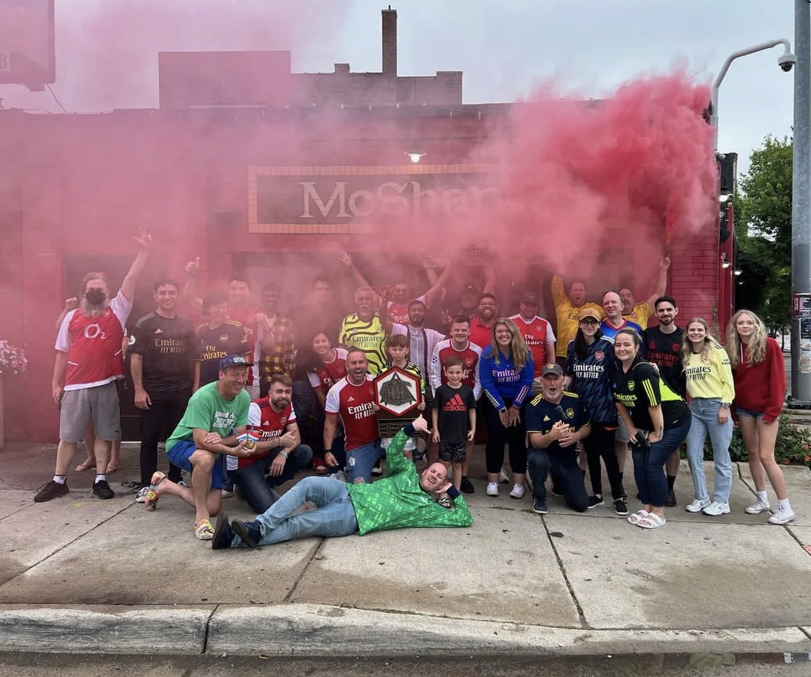 ArsenalDetroit's tweet image. Fantastic turn out today for the Community Shield match!