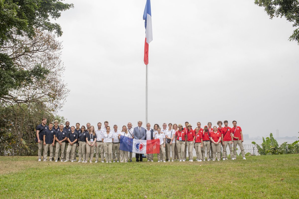 DelegationF's tweet photo. Les Jeux de la Francophonie touchent à leur fin ! 

➡️Bilan des médailles 
7🥇
4🥈
4🥉

La France finit en 6eme position du classement général derrière le 🇲🇦, la 🇷🇴, le 🇨🇲 et le 🇸🇳. Bravo à nos athlètes et artistes 🇨🇵 . 

#Jeuxdelafrancophonie2023
#kinshasa https://t.co/YRmEgRs1U2