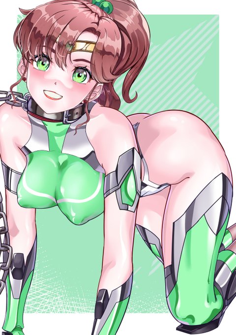 おはようございます❤
わんわん❤わわぁ～ん❤
まこワンちゃんだわん❣❣(#^.^#)
#首輪 
#四つん這い 