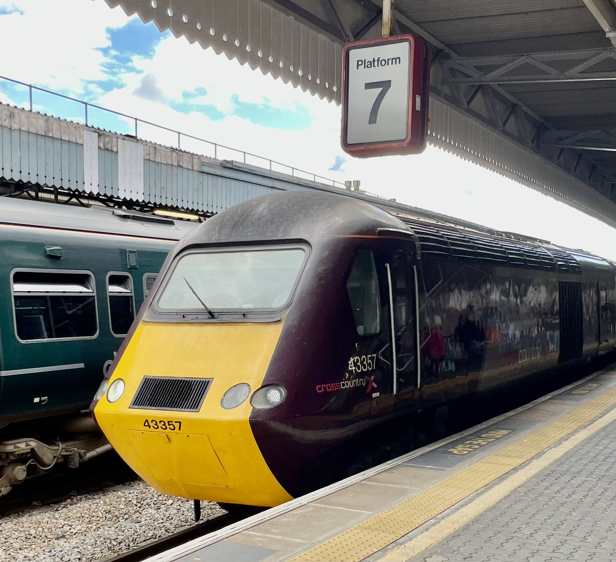 Well what a pleasure today! 16:31 Bristol to Newcastle on your beautiful HST set, so comfortable, nice staff and smooth ride, despite being 5 mins late, I even made my bus home thank you