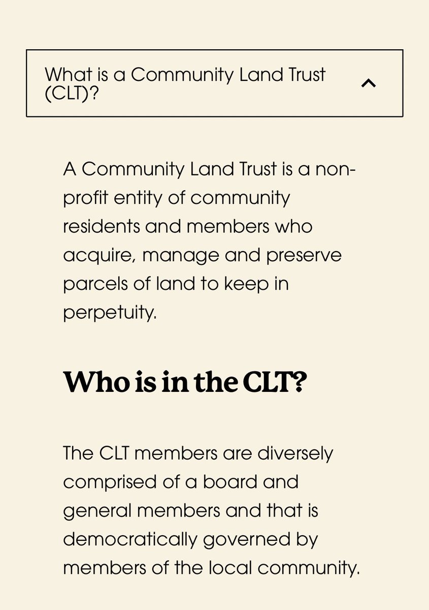 “Compassion” &amp; “dignity” are not often words we associate with property management. 

That’s where land trusts differ. Hear how Sua Hernandez of <a href="/land_elsereno/">El Sereno Community Land Trust</a> approaches her work in affordable housing 🎧

Apple Podcasts: anchor.fm/btspodcast/epi…
Spotify: open.spotify.com/episode/61zmqo…