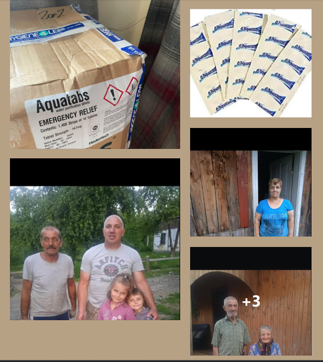 From #Wrexham and #Llangollen to Ukraine. 28,000 water purification tablets to make water clean to drink in affected areas after the flood. Enough to clean 560,000 litres of water. Just from £684!! #Wrexhamtogether