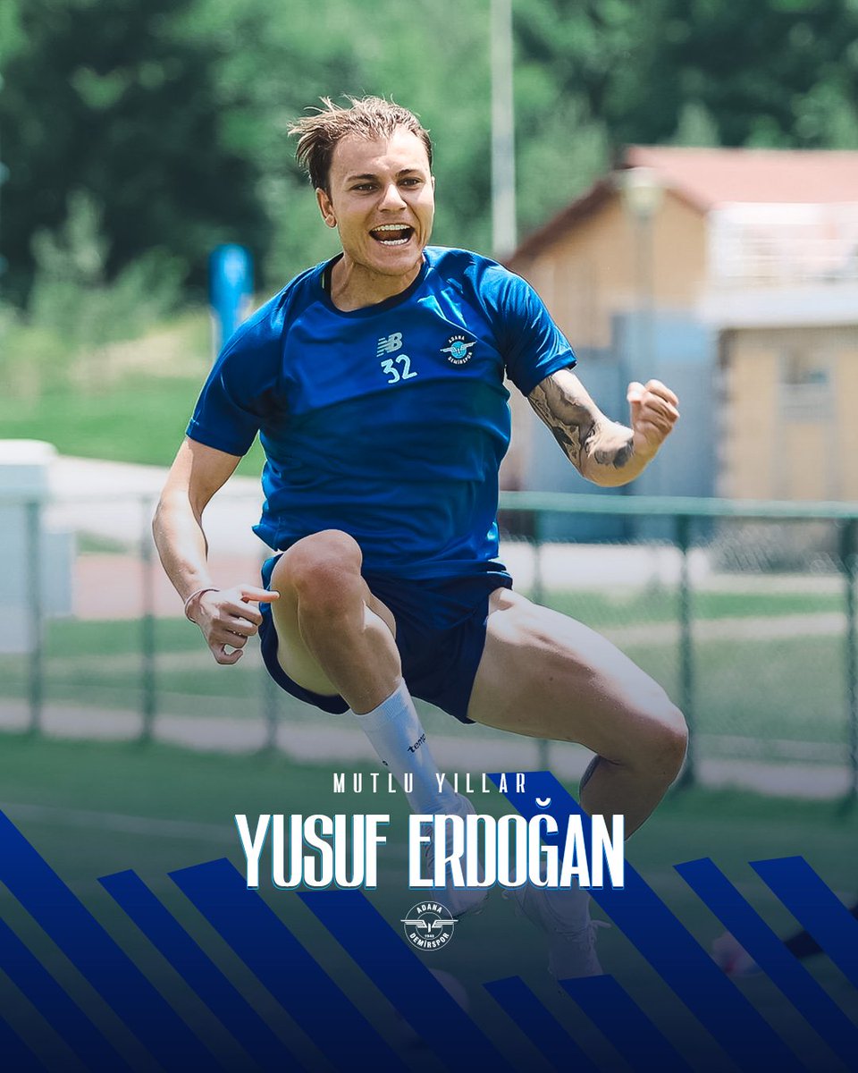 🎂 Bugün futbolcumuz Yusuf Erdoğan'ın doğum günü. Mutlu Yıllar @Ysf032 ! 🎉💙