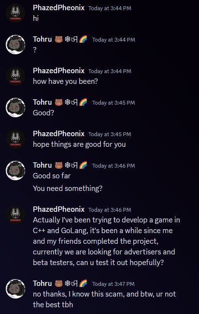 JasonSilverfang's tweet photo. If you get messages like this from my account, iflgnore or block it. That is not me. If you need to check, dm me here or on Tele if you want to clarify https://t.co/YY2CEogk7g