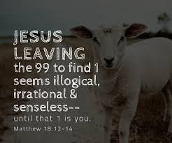 1TruthAndGrace's tweet photo. #SundayThoughts
#Mat18:12 Mattiyahu 18:12
What do you think? If a man has a hundred sheep, and one of them has gone astray and gets lost, will he not leave the ninety-nine on the mountain and go in search of the one that is lost? - 
👑 #Yeshua https://t.co/dMVFYPj0uh