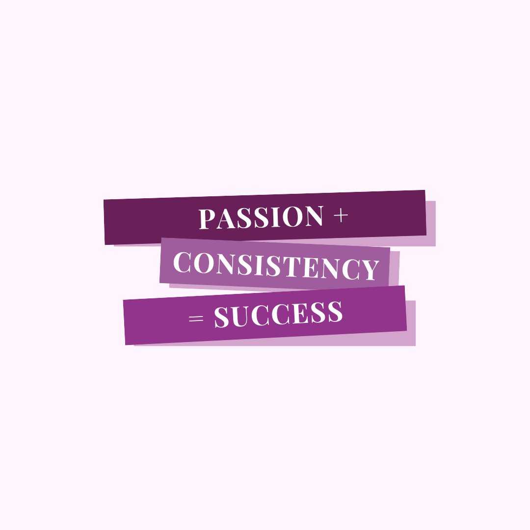 Monday Motivation: Business is all about the journey, setting goals, achieving them and setting new goals again. 
The more consistent you are, the more results you will see.