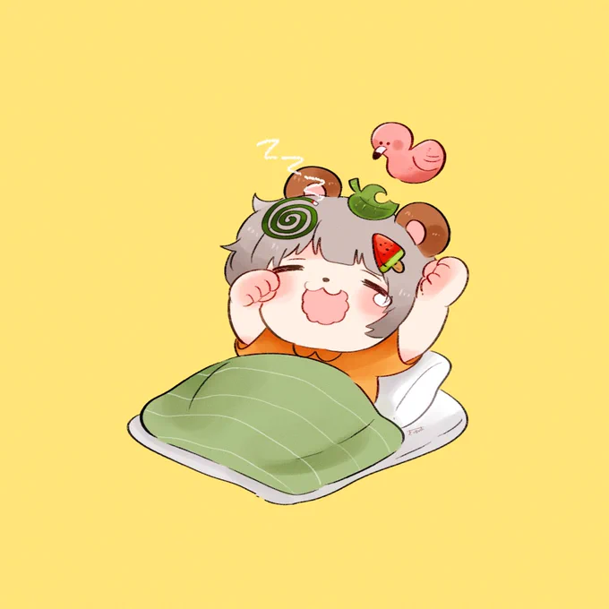   #ぽんぽこはやおき #ぽこあーと
