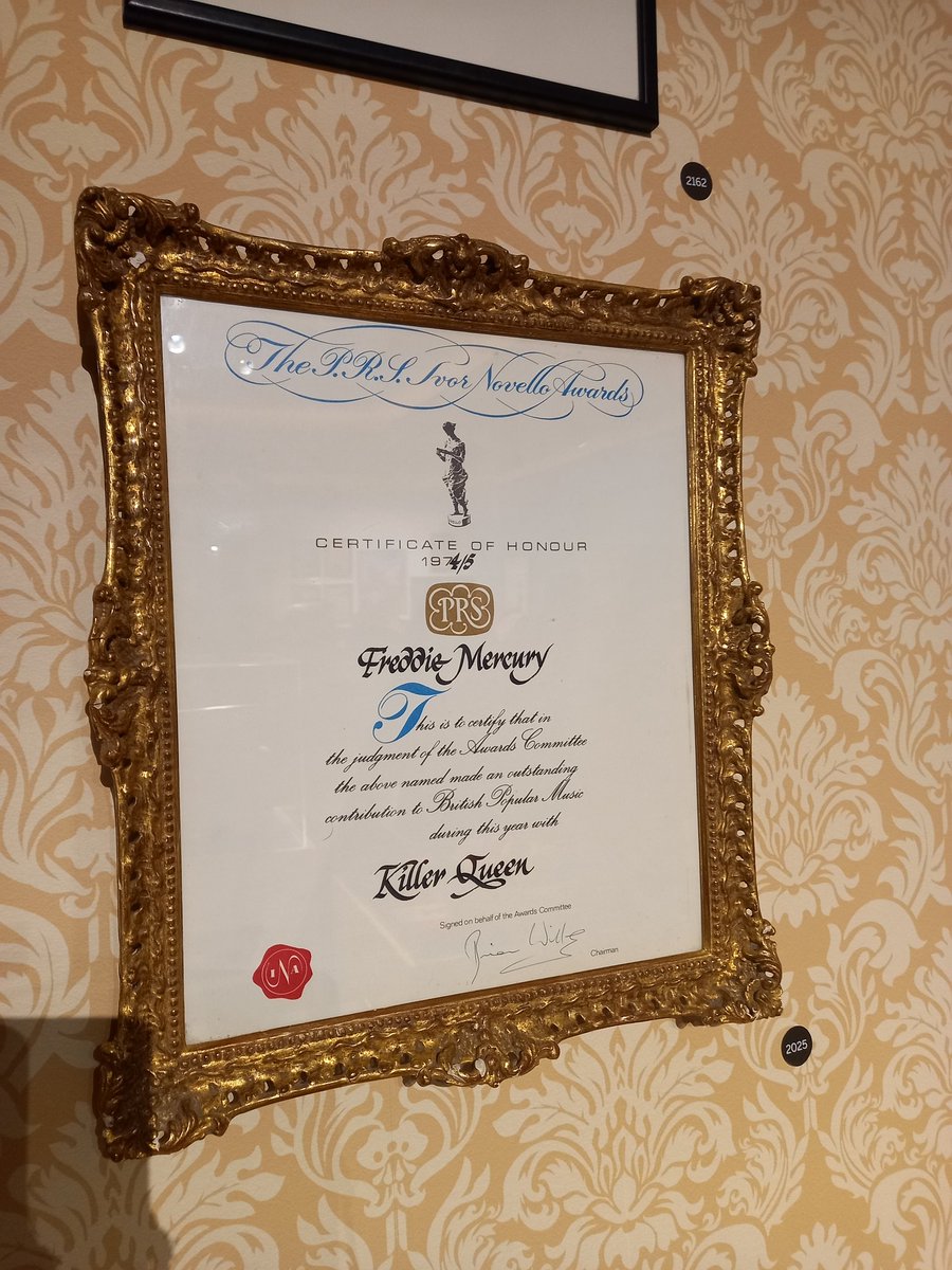 Just some of the items being auctioned next month by <a href="/Sothebys/">Sotheby's</a> as part of Freddie Mercury's collection.
#FreddieMercury #auction #September #butletandsweatman  #Ledbury