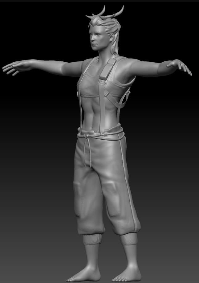 anomaliaff's tweet photo. Been trying my hand at some 3D sculpting lately! I'm working on a human and monster version of Nagore now.
#3DModel #zbrush #characterdesign #entervoid https://t.co/GDtApnIHjM