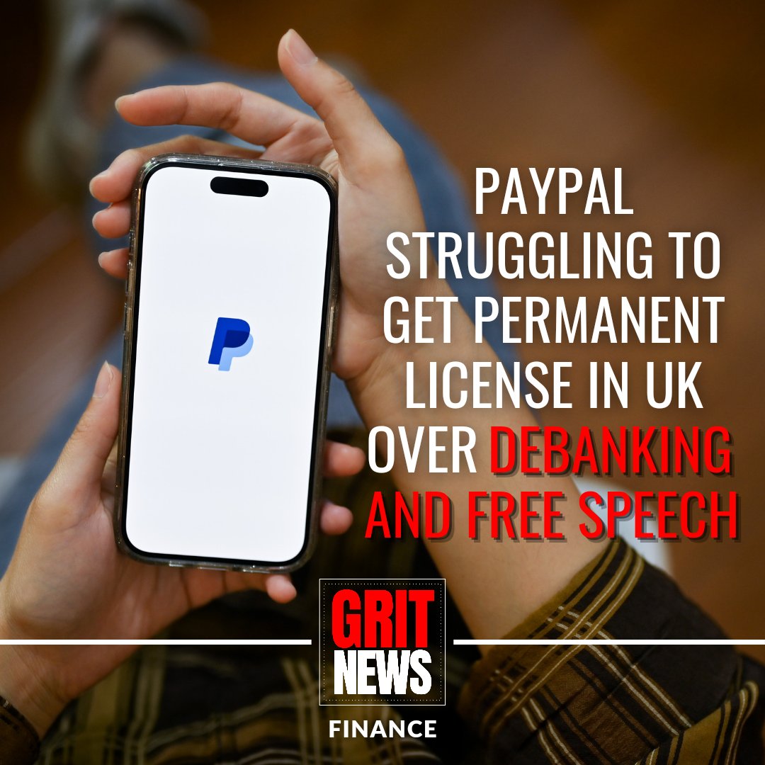 Finance tech monolith PayPal is only operating on a temporary license in the UK and has come under fire for its debanking scandals and concerns over respect for free speech.

The payment service has received criticism for its debanking of many groups, allegedly over their