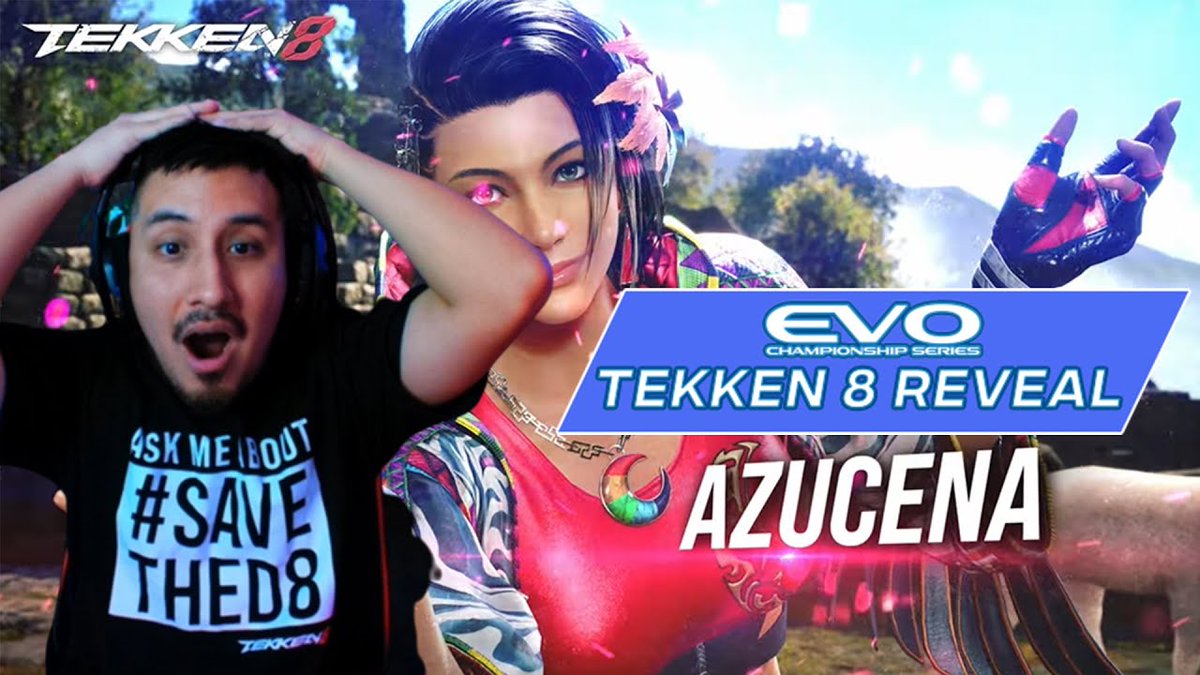 Thank you <a href="/Harada_TEKKEN/">Katsuhiro Harada</a> &amp; <a href="/mykeryu/">Michael Murray</a> for the amazing character reveals.

I can't stop smiling right now &amp; my father <a href="/TufinioArt/">TufinioArt</a> is soo happy as we are from Peru 🇵🇪

I can't believe our country is now represented in Tekken by Azucena 😭

My reaction below⬇️
youtu.be/Ich3-K4NJSo
