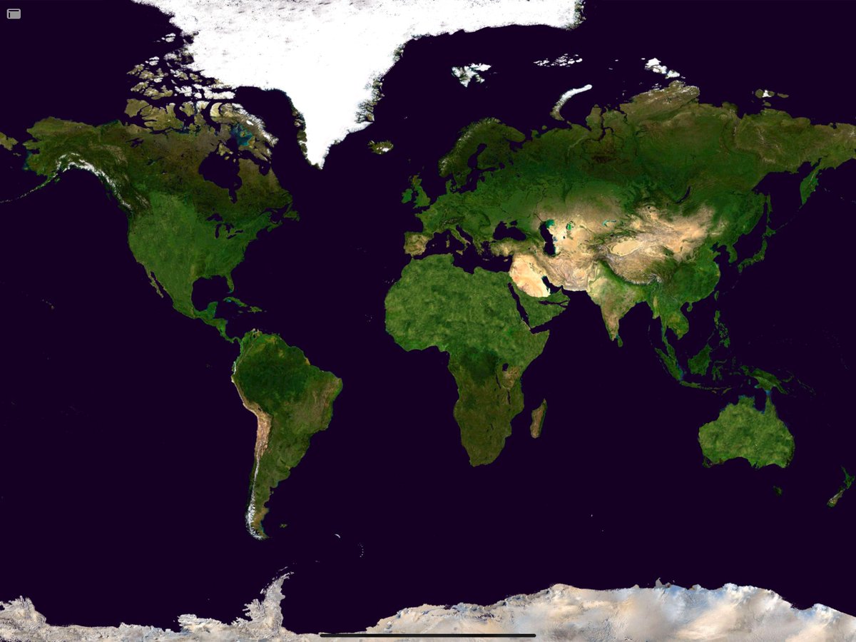 AlexSim17589791's tweet photo. #GlobalWarming this was a satellite image of our earth 300 years ago, we need to bring this back. https://t.co/UByQDPdfaw