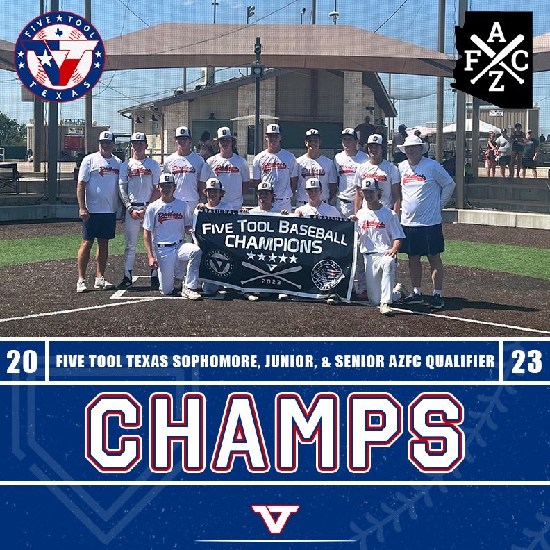 ✭Five Tool Texas✭ (@fivetooltexas) on Twitter photo 🏆CHAMPIONS🏆
Congrats to <a href="/NTXBC_DIRTBAGS/">NTXBC Dirtbags</a> 2025 Navy on winning the 2025 Division of the <a href="/FiveTool/">Five Tool Baseball</a> Texas <a href="/AZFallClassic/">AZ Fall Classic</a> Junior Qualifier!
#WatchEm 🏆CHAMPIONS🏆
Congrats to <a href="/NTXBC_DIRTBAGS/">NTXBC Dirtbags</a> 2025 Navy on winning the 2025 Division of the <a href="/FiveTool/">Five Tool Baseball</a> Texas <a href="/AZFallClassic/">AZ Fall Classic</a> Junior Qualifier!
#WatchEm