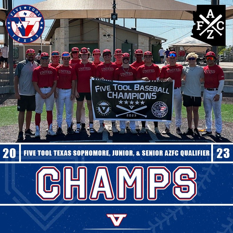 🏆CHAMPIONS🏆

Congrats to <a href="/UnitedBC_USA/">United Baseball Club</a> 17U Badarack on winning the 2024 Division of the <a href="/FiveTool/">Five Tool Baseball</a> Texas <a href="/AZFallClassic/">AZ Fall Classic</a> Senior Qualifier!  

#WatchEm