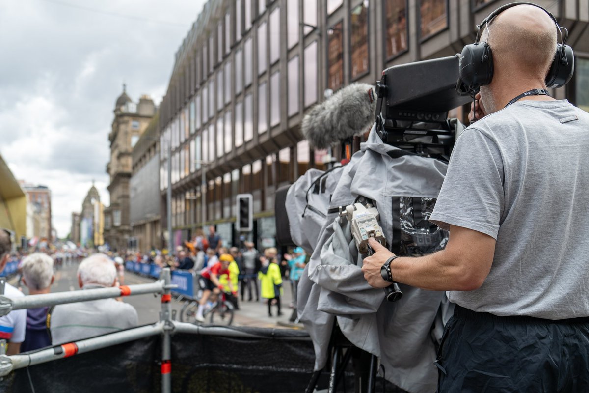 World Cycling Championships - Alternative Viewpoint - Glasgow, August 2023. #cycling #worldchampion #championship #worldcycling #ucicycling #glasgow #scotland #glasgowlife #documentaryphotography #alternative #alternativeview #humour #bike #race #leica #leicacamera #leicaq2