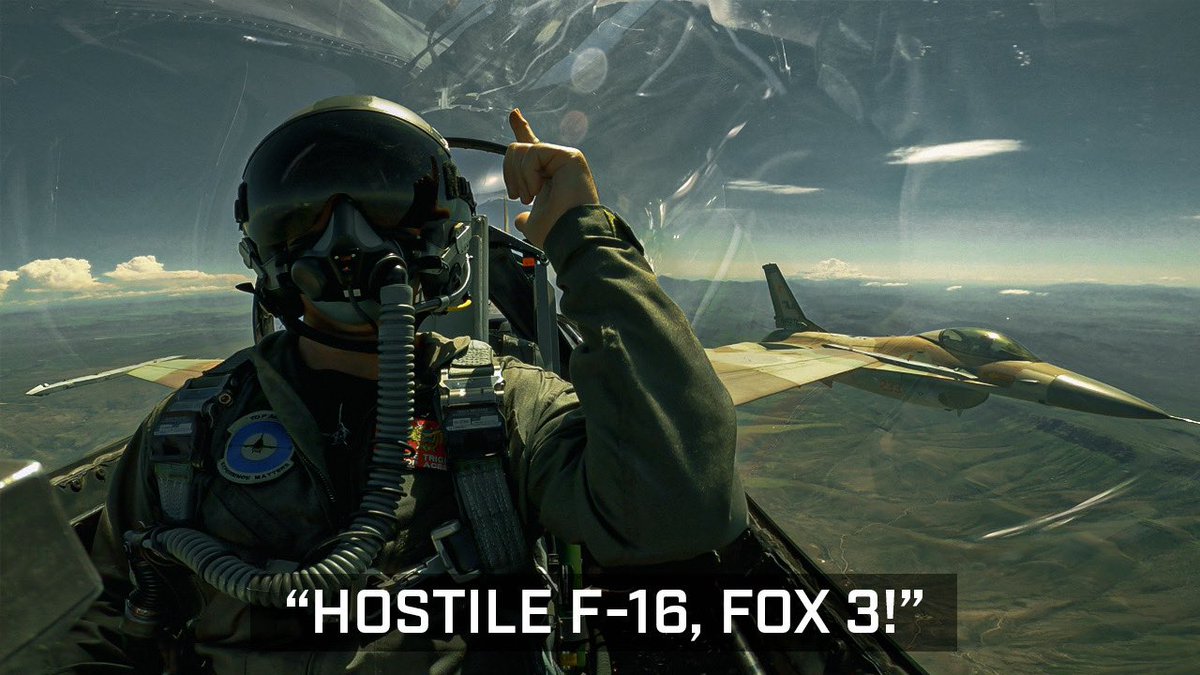 The most realistic F-16 Aggressor footage youtu.be/PjNH6HF9ohU