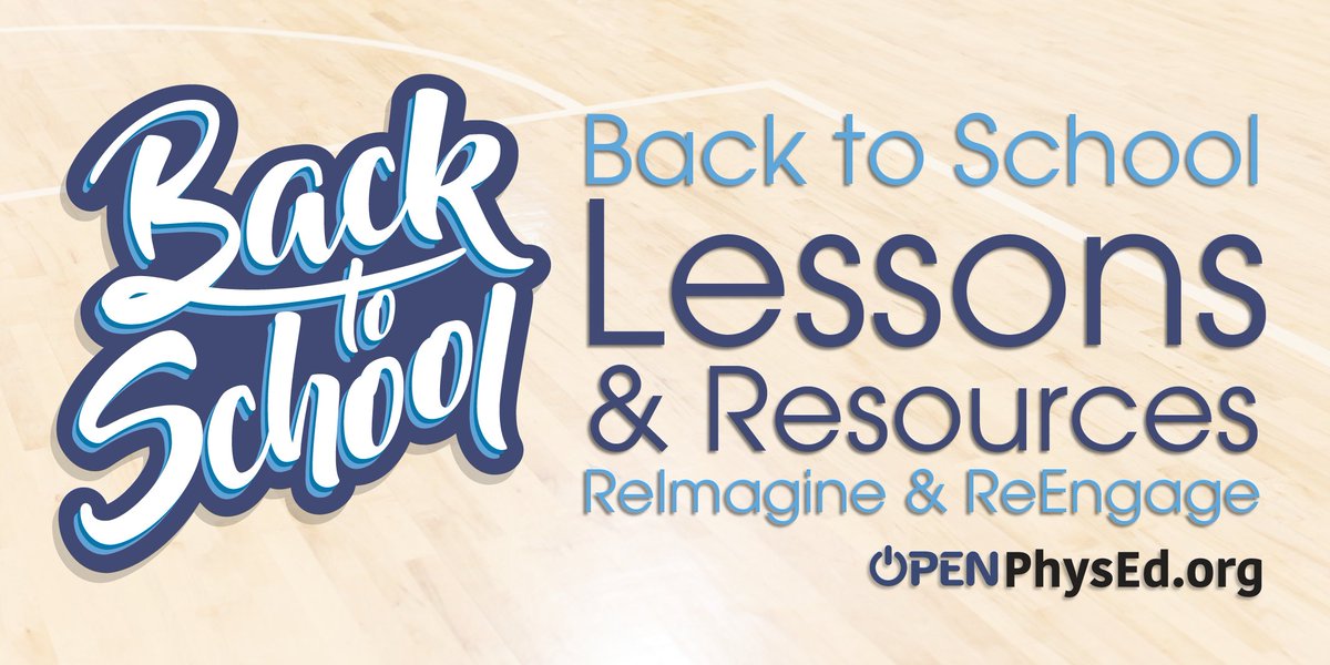 Start the new school year off on the right foot with OPEN's Back to School resources! These are available FREE for elementary, MS, and HS #physed! We are #teachershelpingteachers openphysed.org/best-practices…