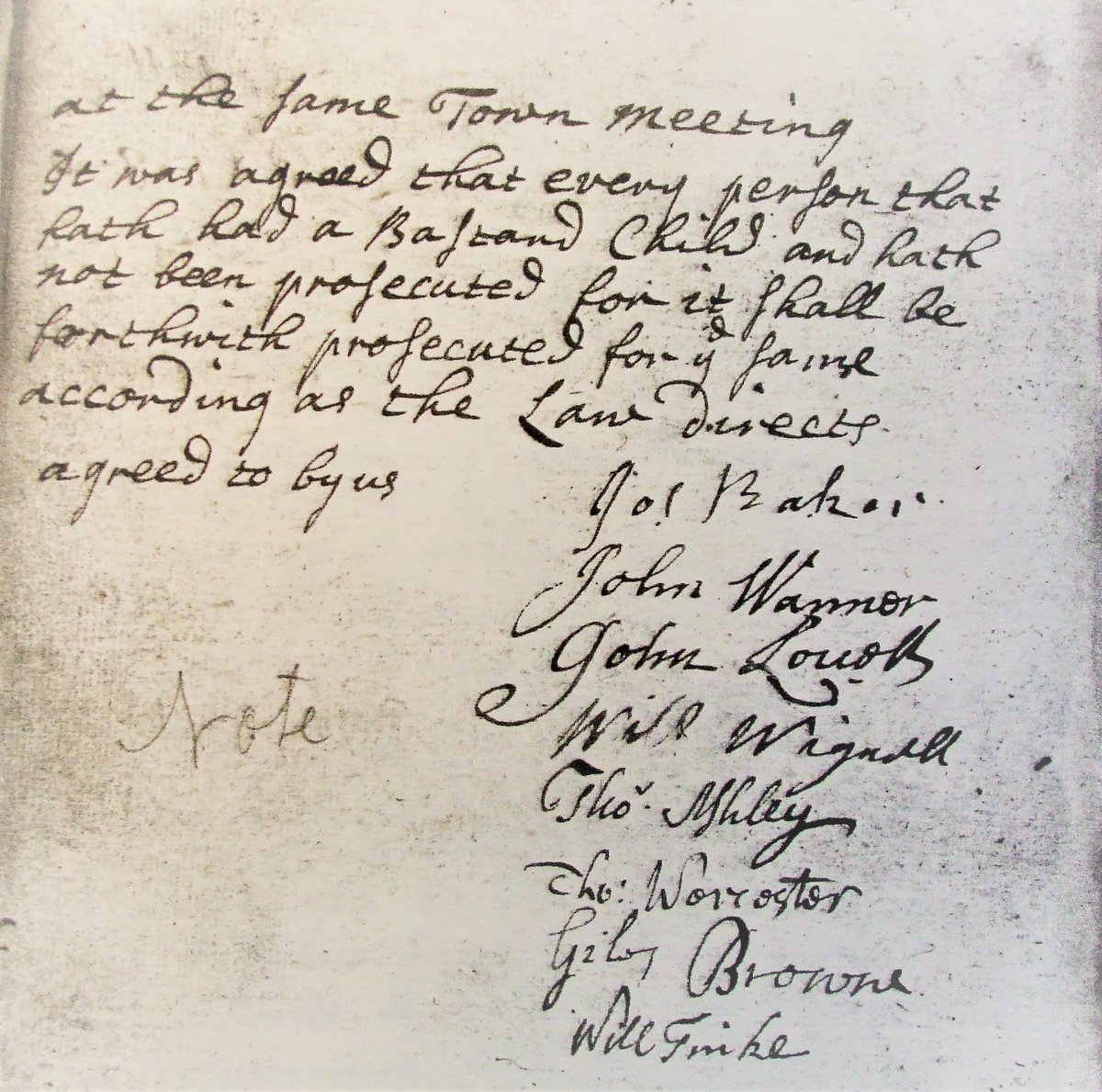Kettering Vestry Minutes May 1723 #NorthantsFHS