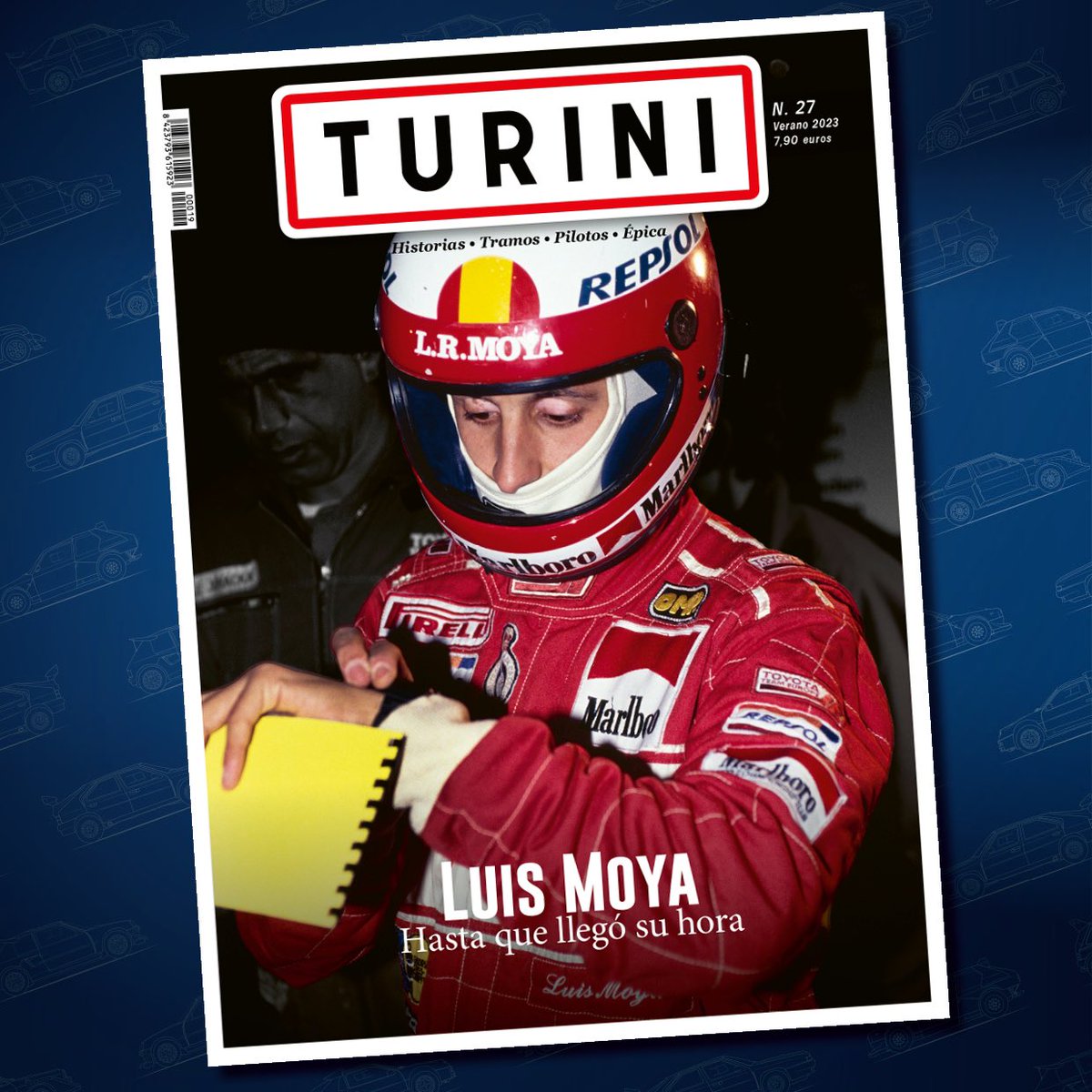 En nuestros 7 años de historia, en todos los números que han llegado a los kioscos, un coche de rallies ha ocupado nuestra portada. Hasta hoy. ¿Qué os parece? La historia de <a href="/lmoya_oficial/">Luis Moya</a> al completo, en TURINI 27. Mañana a la imprenta, y en unos días, en vuestro punto de venta.