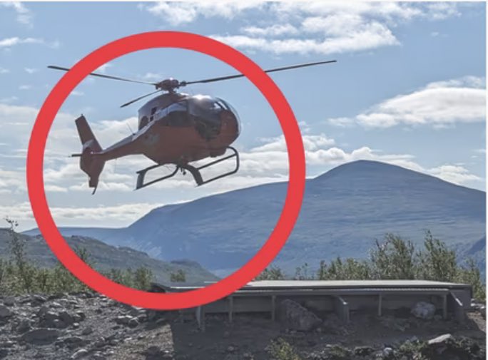 SNebulosa's tweet photo. Tur att Aftonbladet ringade in helikoptern för den är lätt att missa. https://t.co/xtusDARuFU