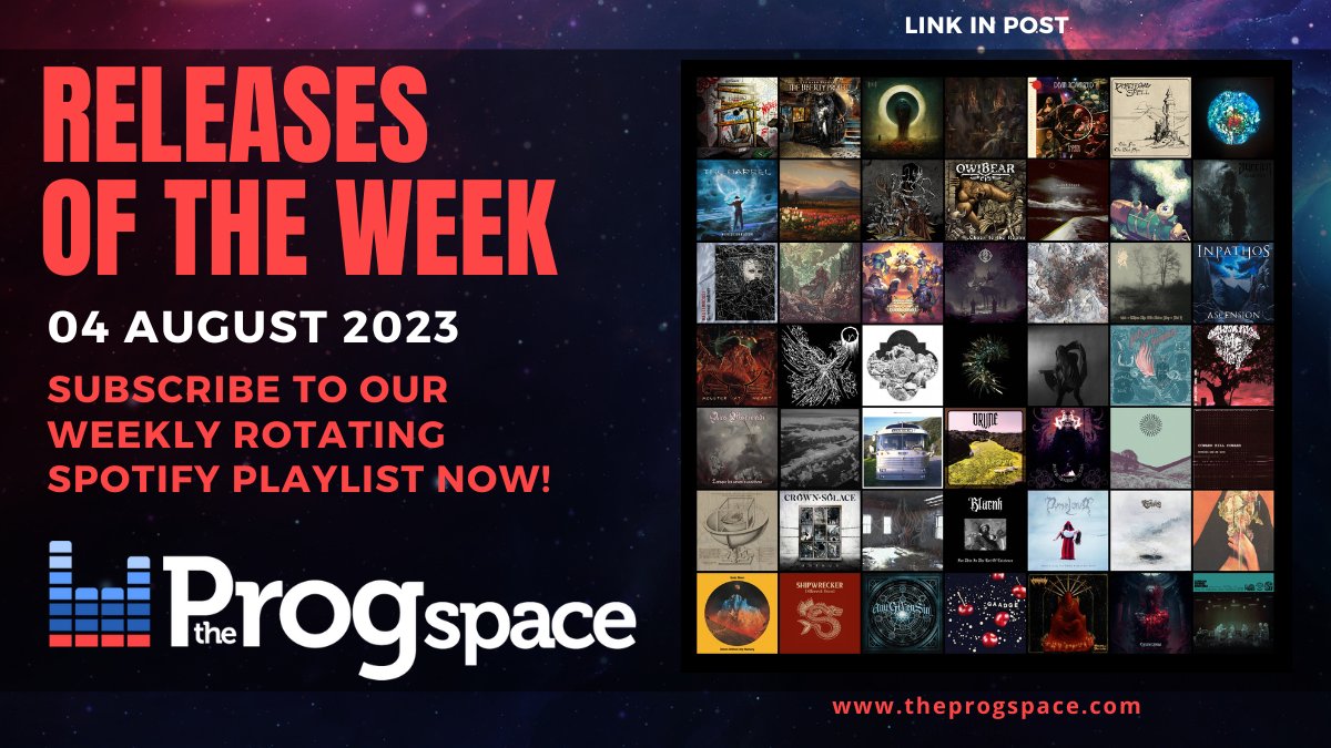 🔥🔥RELEASES OF THE WEEK 🔥🔥 Two Ayreon related highlights, two very different types of darkness, and a bonus live album, that’s how we start into the first release week of August 2023! Read more here: theprogspace.com/album_releases…