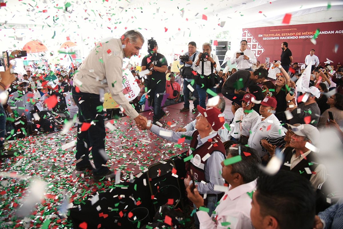 En Tultitlán se hizo sentir la alegría y la esperanza del pueblo mexiquense.

Seguimos adelante camino a consolidar el movimiento que despertó las conciencias de millones de mexicanos y mexicanas.

¡México quiere que continúe la 4T!