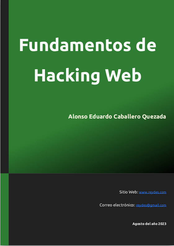 Alonso_ReYDeS's tweet image. Disponible mi libro sobre "Fundamentos de Hacking Web". #cybersecurity #hacking #readteam #bugbounty #forensics #osint Más información en: reydes.com/d/?q=Libro_Fun…