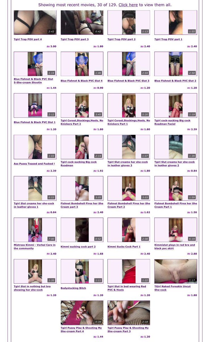 refer.adultwork.com/?R=327607&T=Li… 5 New Video Clips Added on #adultwork ! Tgirl Trap 1-4 and Stretching a Cross Dressers Tight ass !!