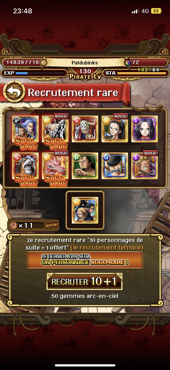 patrickpagiaro's tweet photo. First multi je suis refait à un level vous imaginez pas #gear5 https://t.co/UZkPDWGnXL