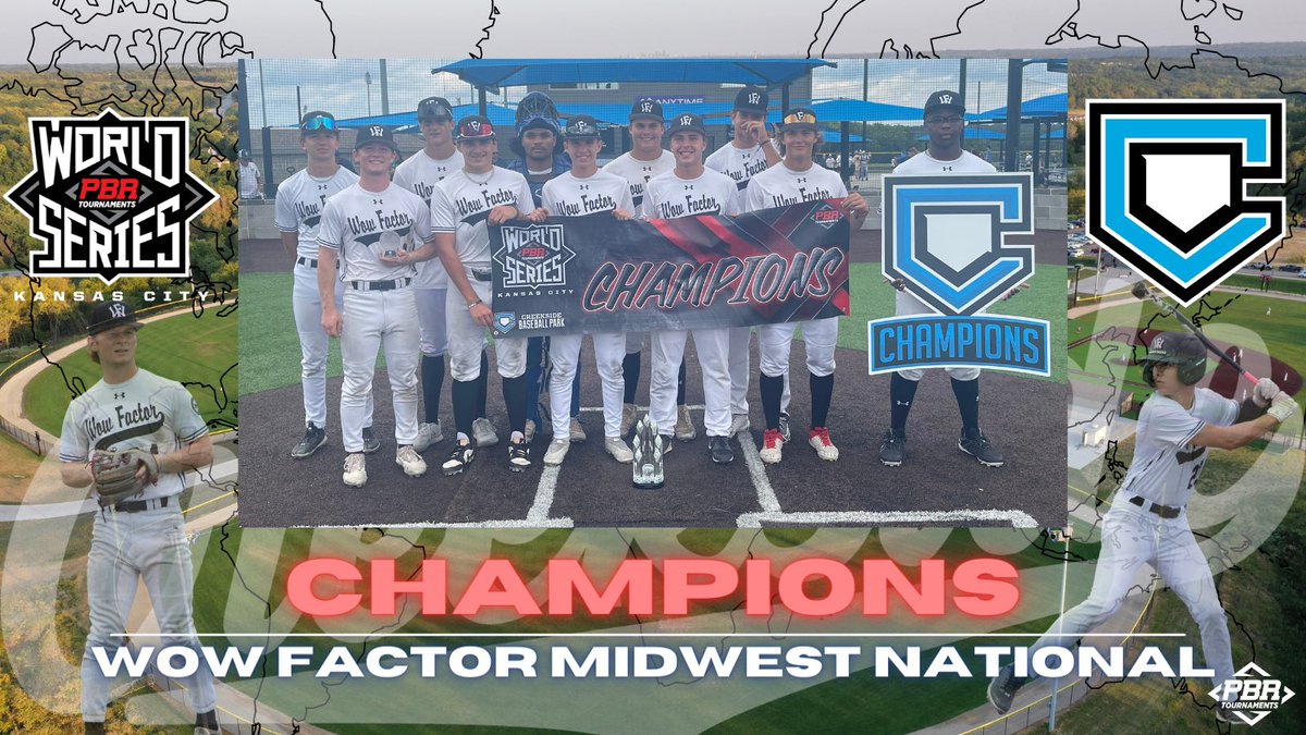 🏆17/18U PBRT WORLD SERIES CHAMPIONS🥇

Congratulations to our 2023, PBRT World Series Champions, @WFMidwestSMS !!

#WhyPlayAnywhereElse