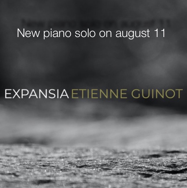 eguinotmusic's tweet photo. My new piano solo Expansia will be released on august 11 ! 🎹🔥
-
#etienneguinot #expansia #composition #composer #piano #pianosolo #pianotheme #pianomusic #pianolove #pianogram #pianopiece #pianoplayer #filmmusic #soundtrack #interpretation #instrumental https://t.co/zQqPZ2obst